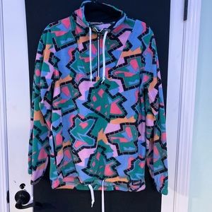 Fleece quarter zip jacket